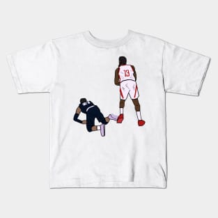 James Harden Breaks Jamal Murray's Ankles - Houston Rockets Kids T-Shirt